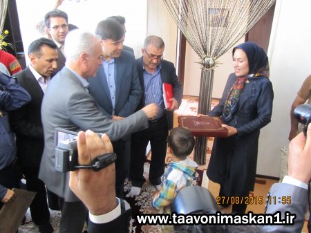 مراسم افتتاحیه 200  پلاک ویلایی شهر جدید مجلسی