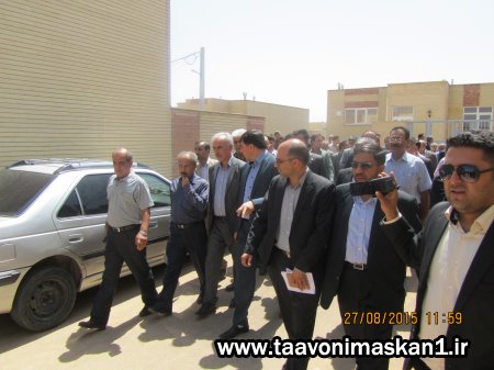مراسم افتتاحیه 200  پلاک ویلایی شهر جدید مجلسی
