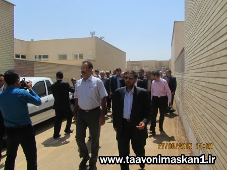 مراسم افتتاحیه 200  پلاک ویلایی شهر جدید مجلسی