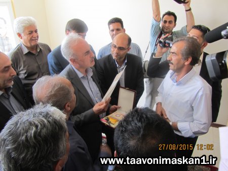 مراسم افتتاحیه 200  پلاک ویلایی شهر جدید مجلسی