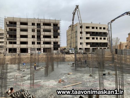 بتن ریزی و  فنداسیون پروژه میلاد-6